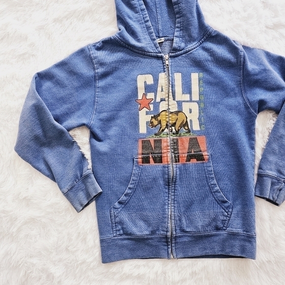 REPUBLIC of California full zip hoodie size medium - Picture 6 of 9